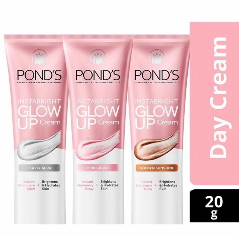 Pond’s Ponds Instabright Tone Up Cream Natural DENGAN BOX UK BESAR Dijamin ORIGINAL EXP 2025 awal ta