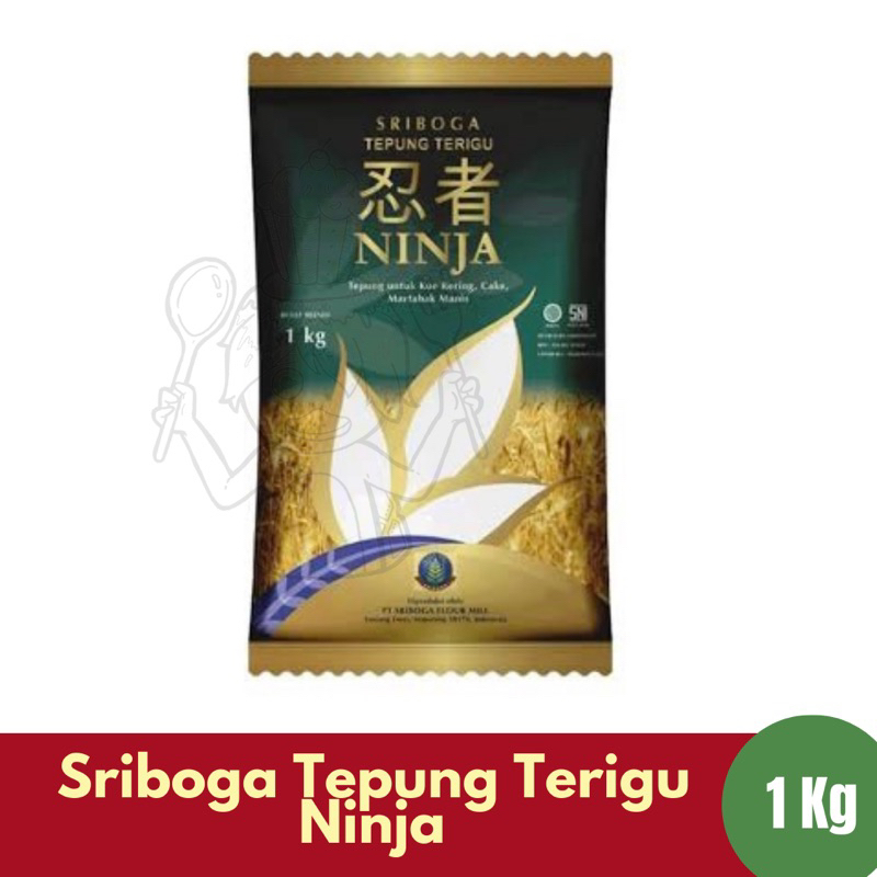 

Sriboga Tepung Terigu Ninja 1 KG