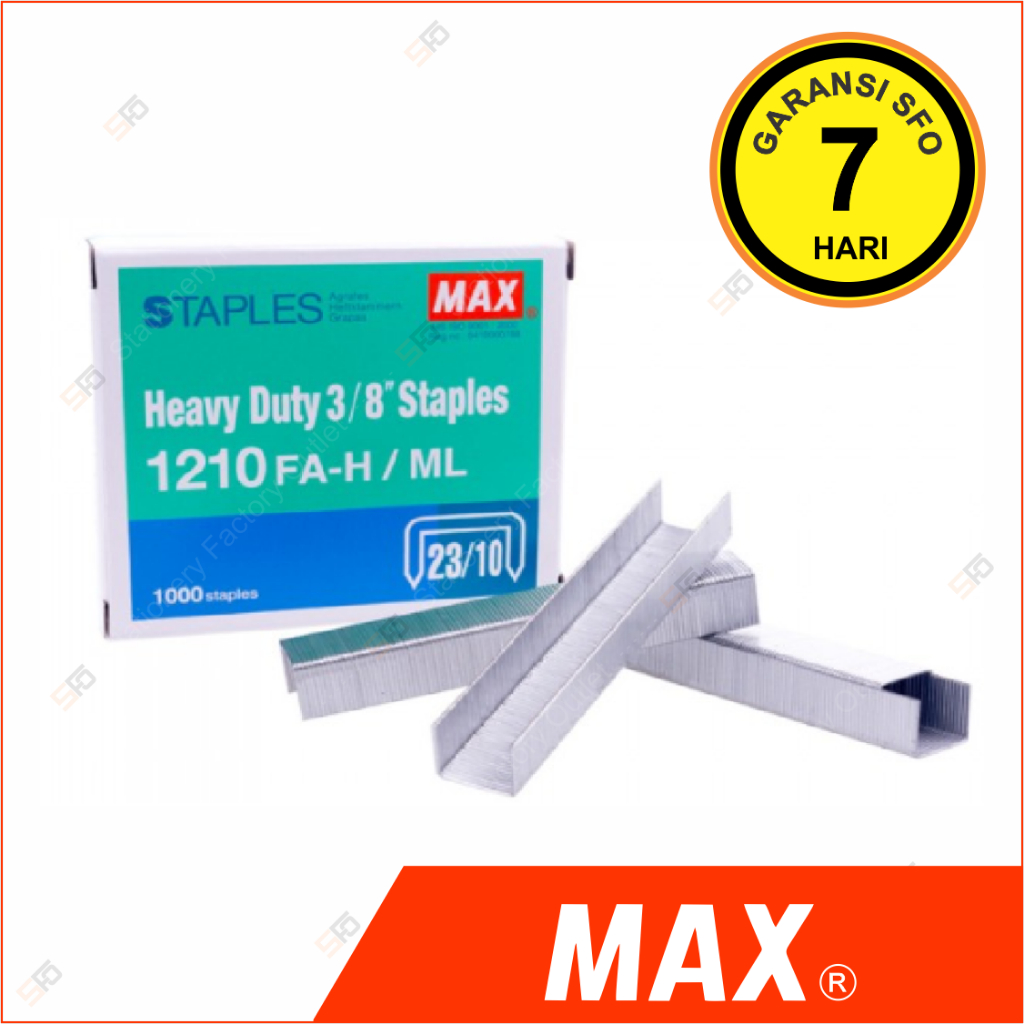 

Isi Staples Max No.1210 FA-H