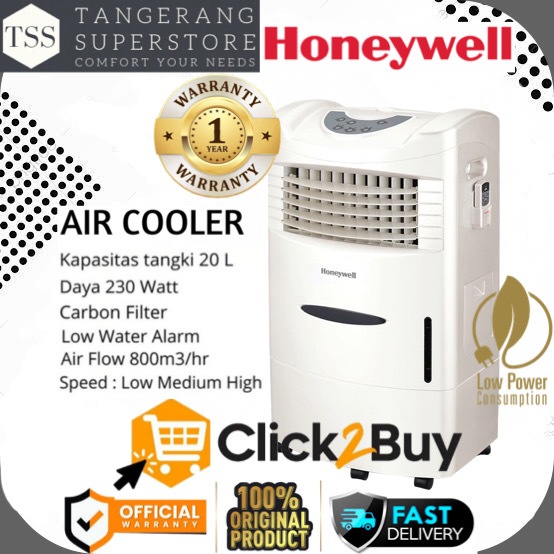 HONEYWELL AIR COOLER CL20AE CL-20AE 20AE IONIZER SERIES 20L LED PANEL VIRUS KILLER LOW WATT HONEYWEL