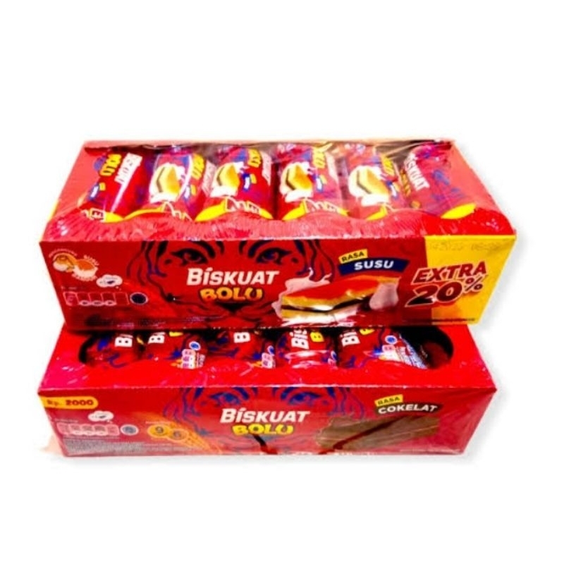 

Biskuat bolu per box isi 12 pcs