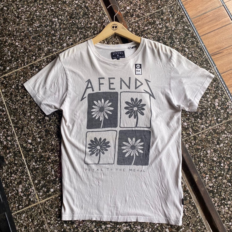 Tshirt afends - Warna abu misty