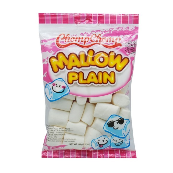 

Chomp-chomp Mallow Plain Marshmallow 60 G