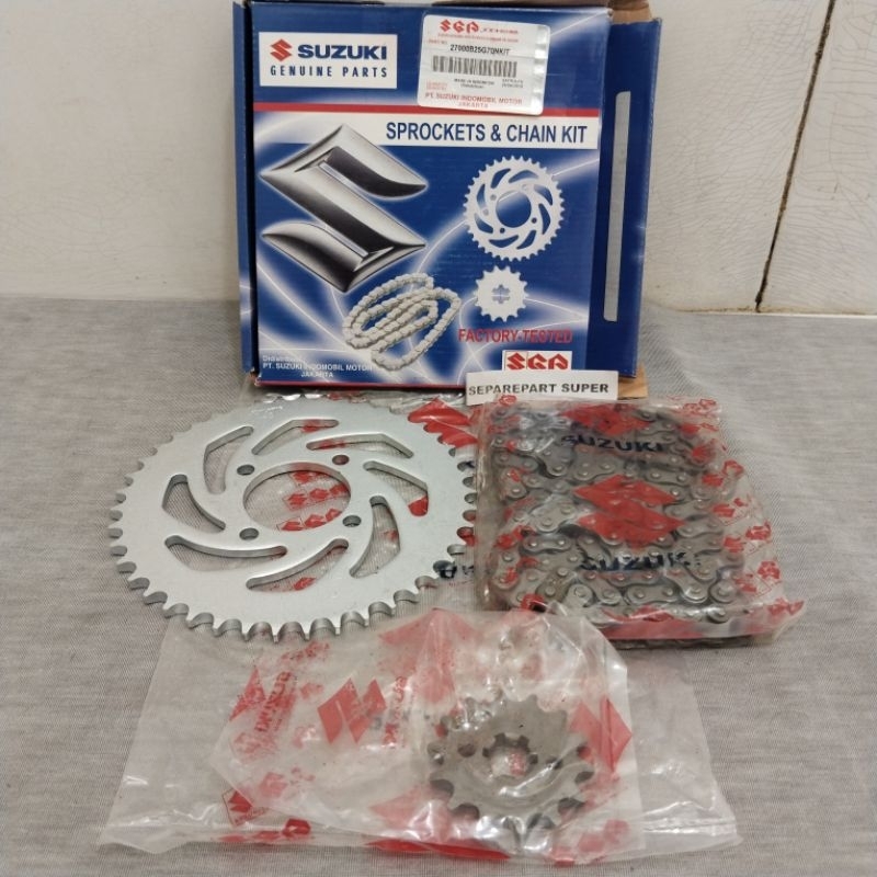GEAR SET KOMPLIT SATRIA FU KARBU SATRIA FU LAMA