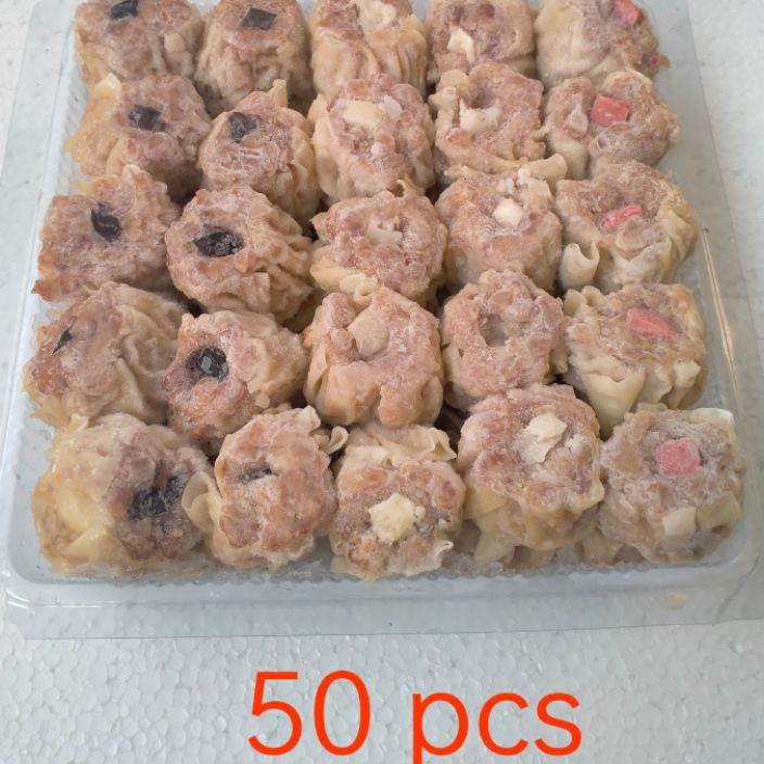 

TIPE LRM152 Dimsum siomay ayam beku frozen mix isi 50 pcs halal PREMIUM