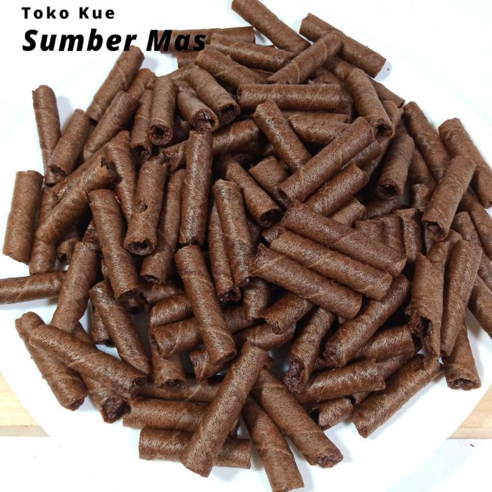 

Kode AGH836 WAFER STIK MINI COKLAT 250 GR/ WAFER ROLL COKELAT/ KILOAN