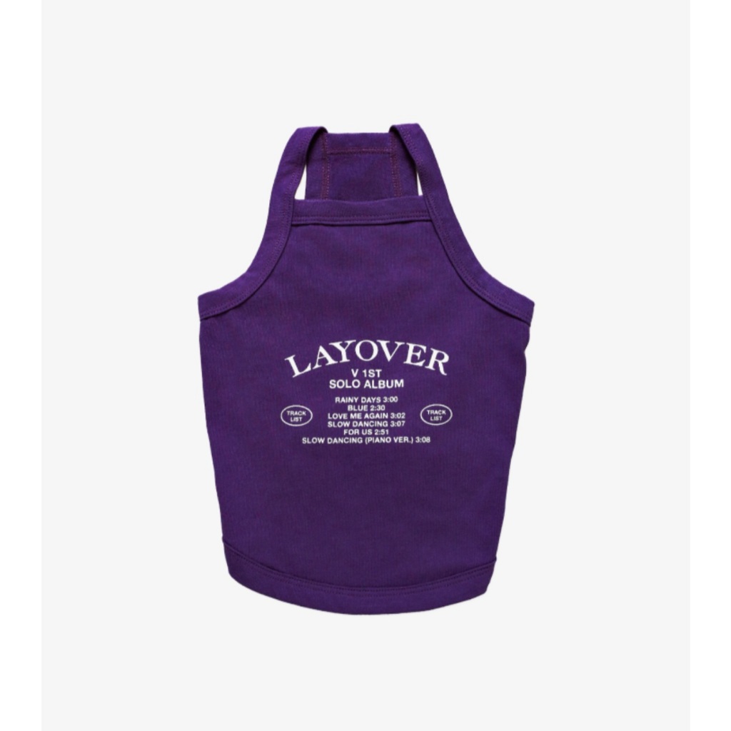 Pet T-shirt Layover V BTS Official Ready