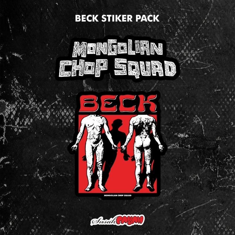 

Beck Mongolian Chop Squad Sticker