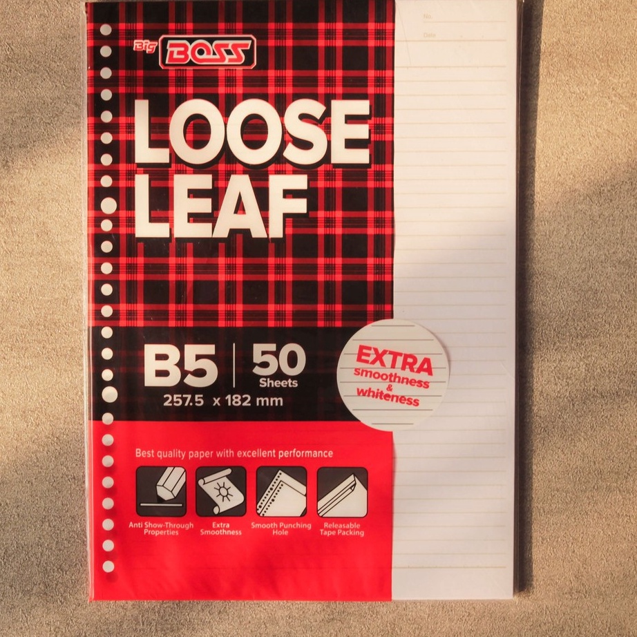 

✤ Loose Leaf B5 5 lembar
