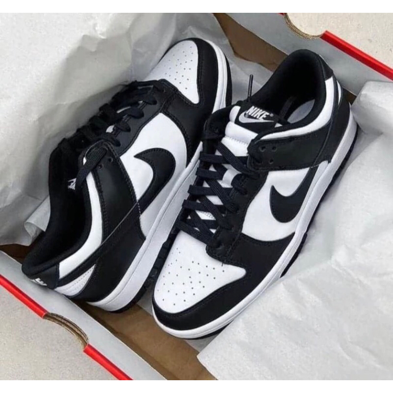 BEST PRICE NIKE DUNK PANDA BLACK WHITE ORIGINAL RESMI STORE BEST SELLER