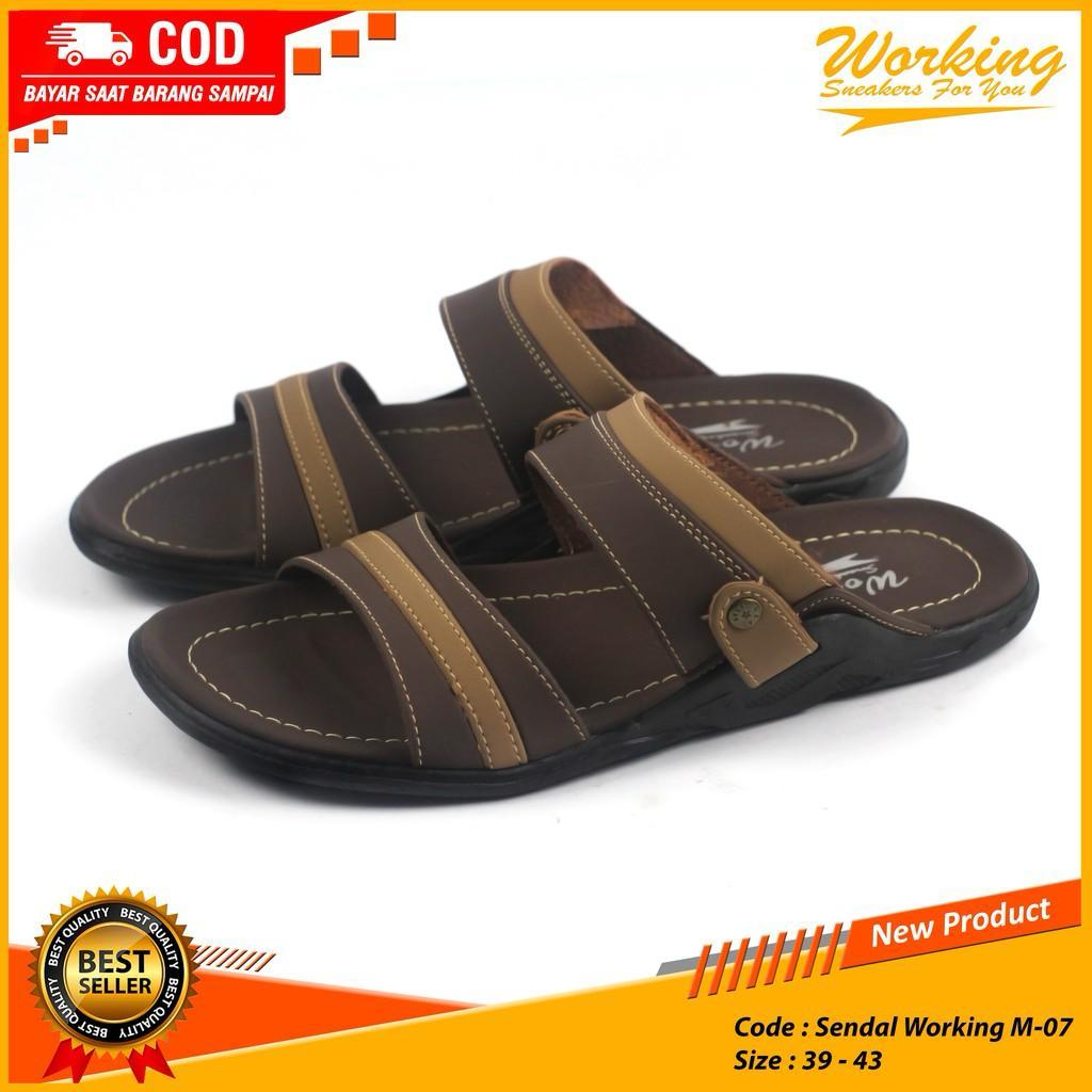 Sandal Slop Pria Kasual WSFY Ban 2 Local Brand Hight Quality 