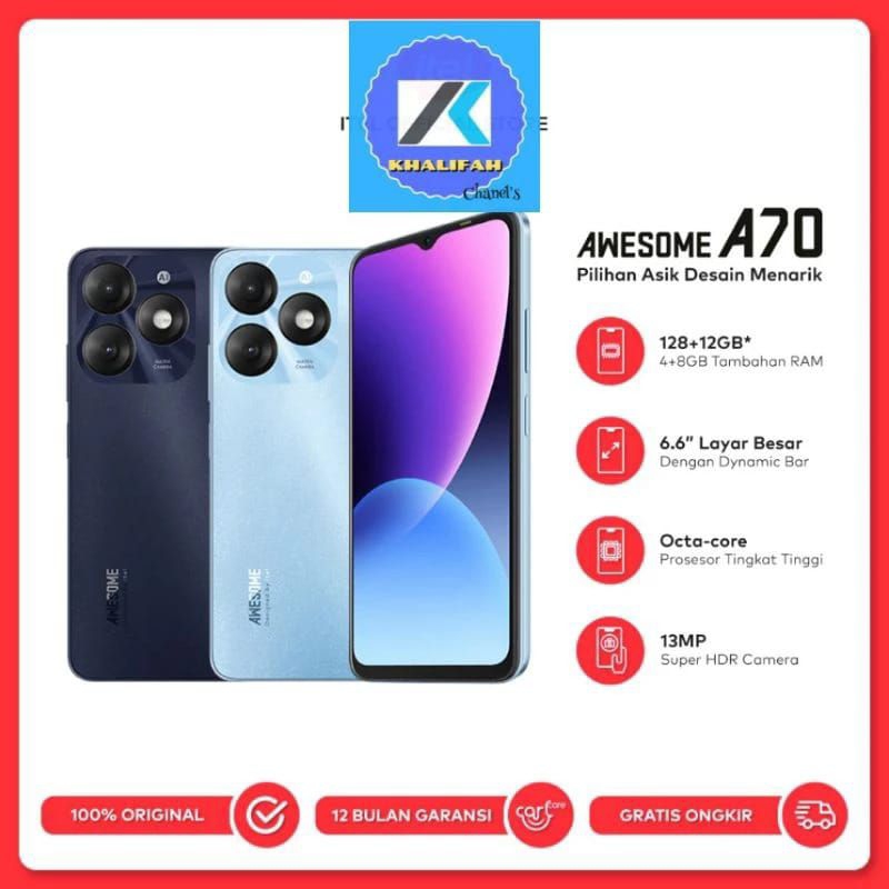 ITEL A70 4/256 GARANSI RESMI