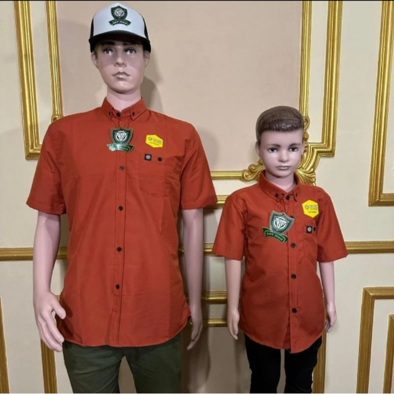 KEMEJA POLOS COUPLE ANAK DAN AYAH KEMEJA COUPLE ANAK DAN DEWASA