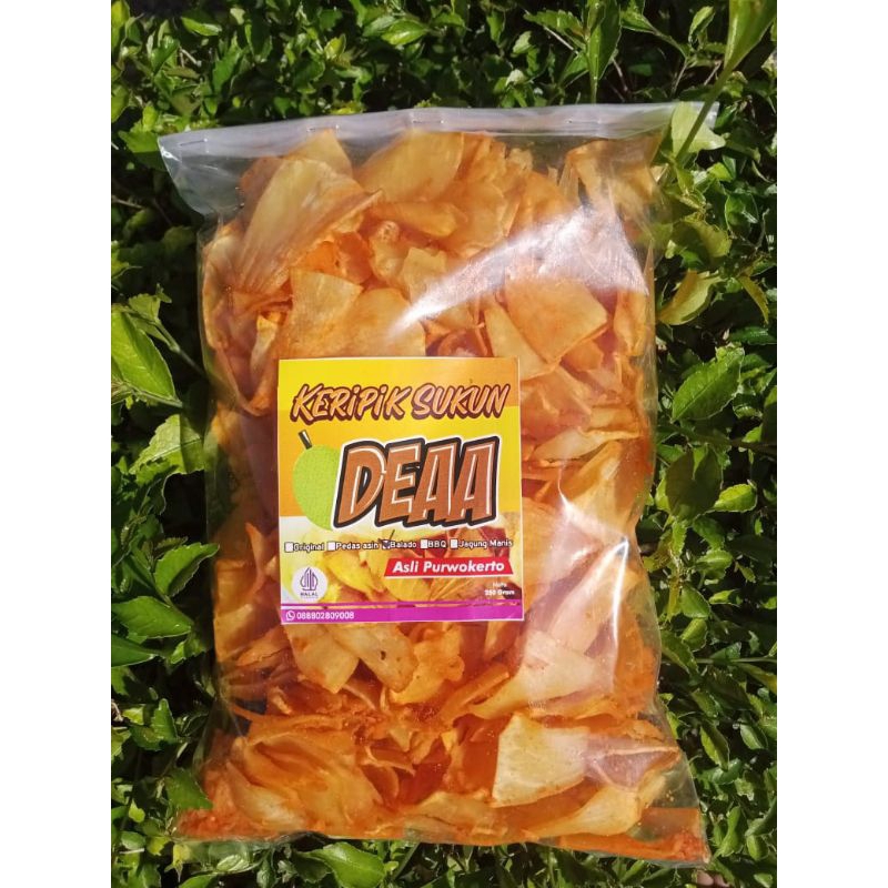 

keripik sukun kemasan 250 gr