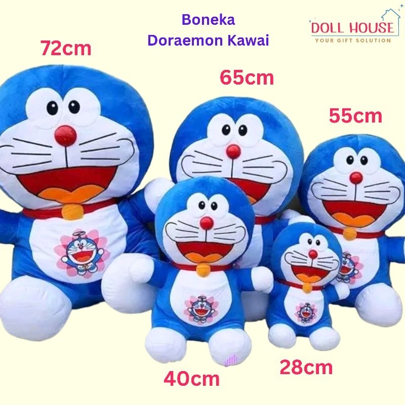 Boneka Doraemon Jumbo / Boneka Doraemon Kawai