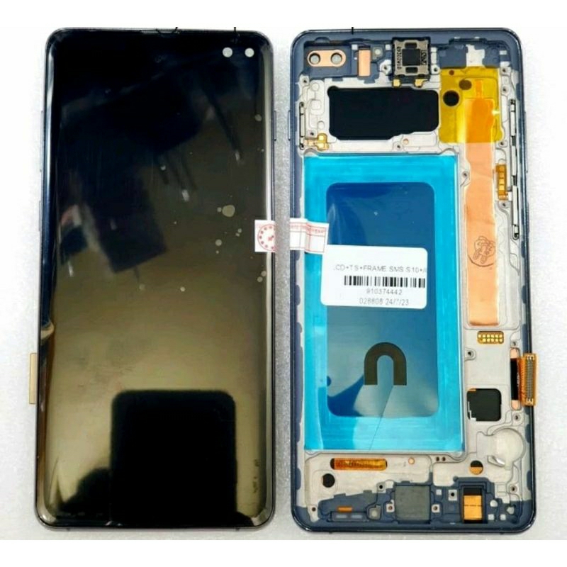Lcd Plus Frame Samsung S10+ S10 Plus G9750 Non Fingerprint