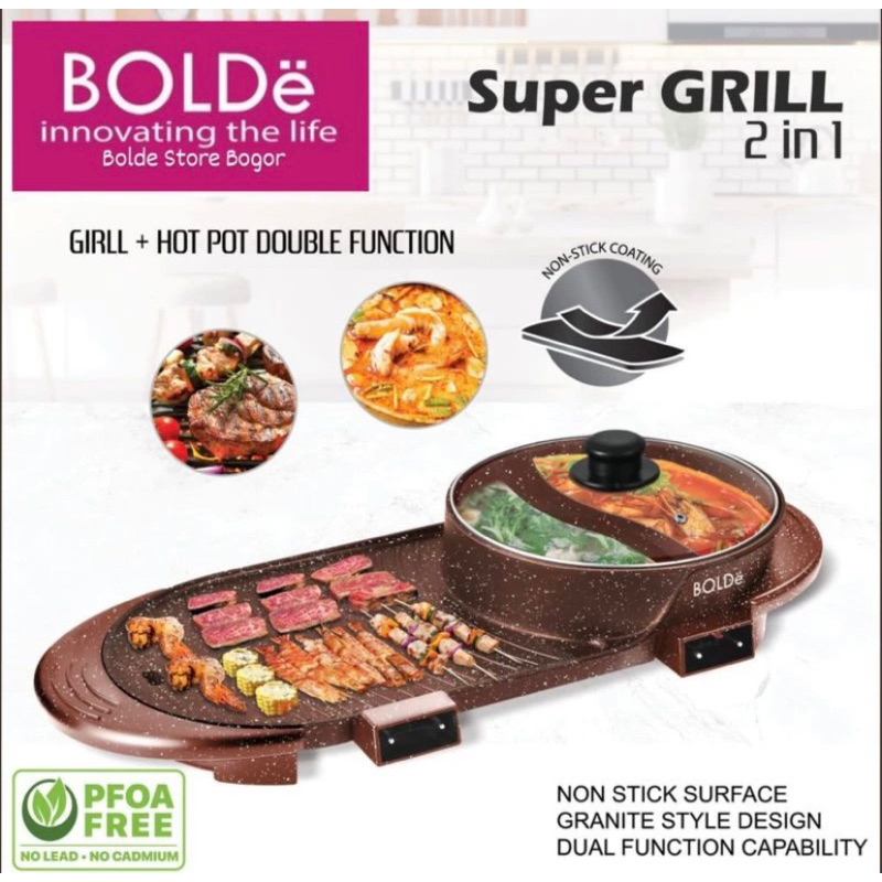 BOLDE SUPER GRILL 2 in 1 ORIGINAL (preloved)
