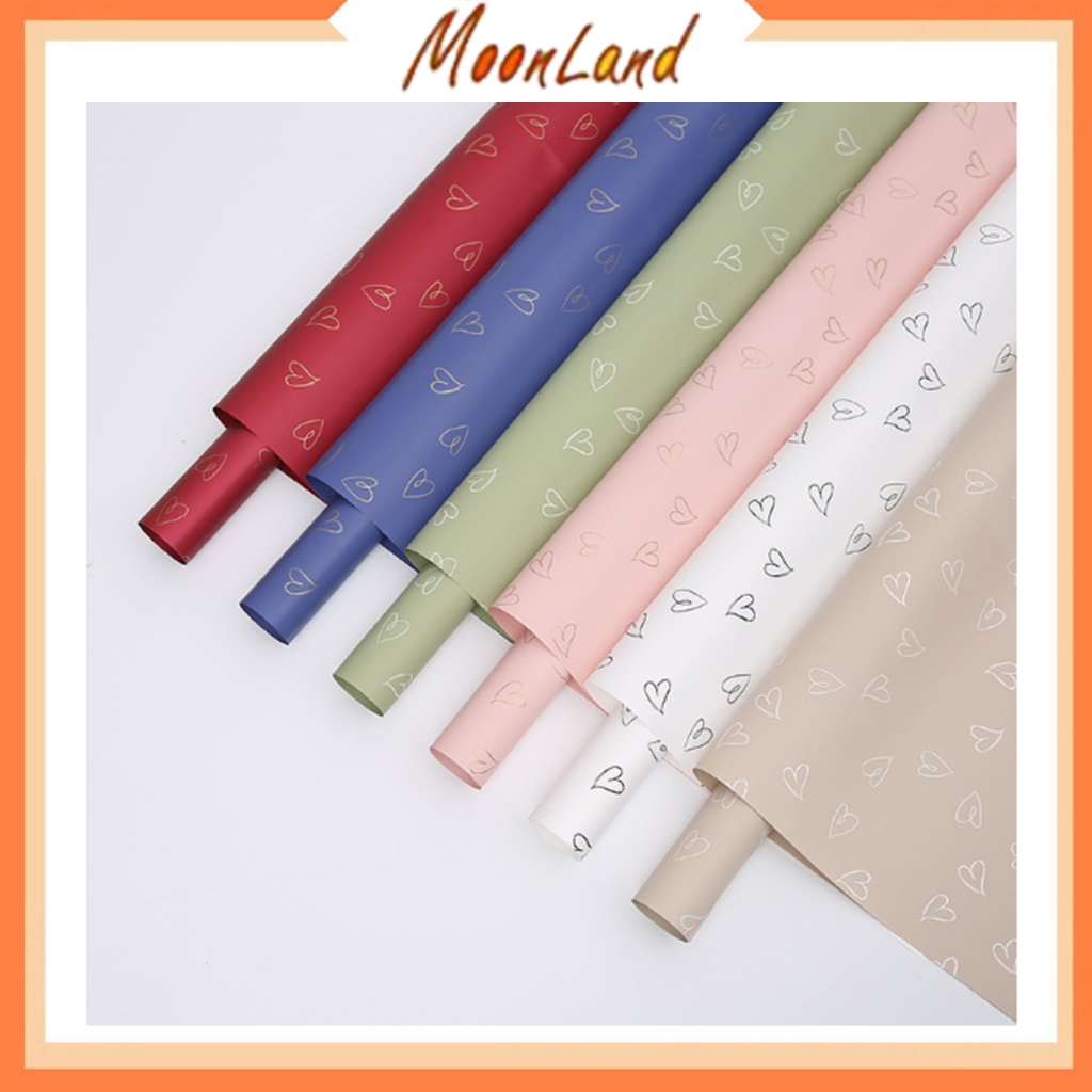 

Korean Cellophane Dove Solid Love Wrapping Buket Bunga KB6130