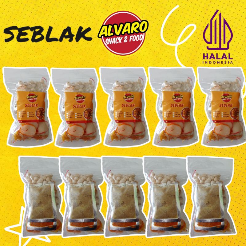 

PAKET HEMAT Seblak Instan Original 10 pcs