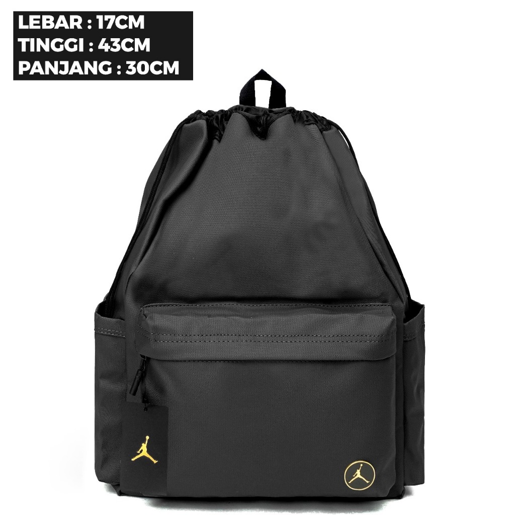 Tas Ransel Serut Air Jordan Waterproof Tas Serut Pria Kekinian