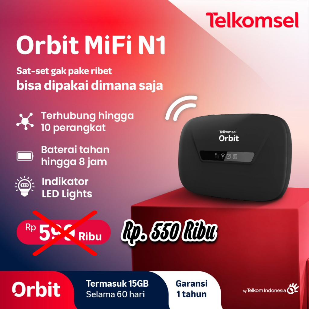 TELKOMSEL ORBIT MIFI N1