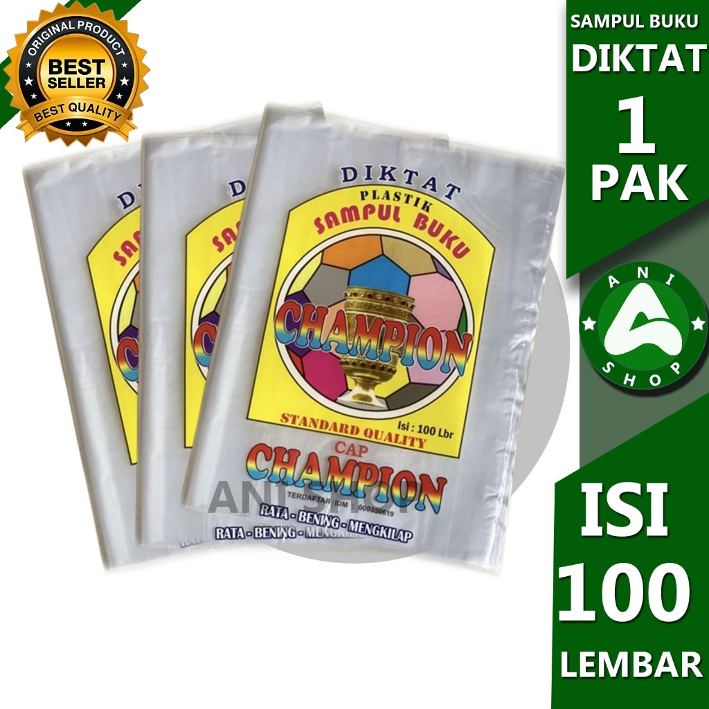 

SAMPUL BUKU PLASTIK DIKTAT 1PAK 100 Pcs ANI SHOP