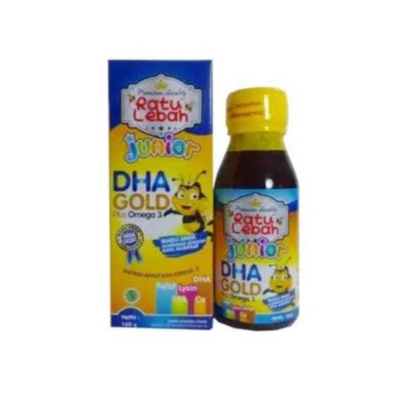 

Madu Ratu Lebah Junior DHA Gold Plus Omega 3 150 gr