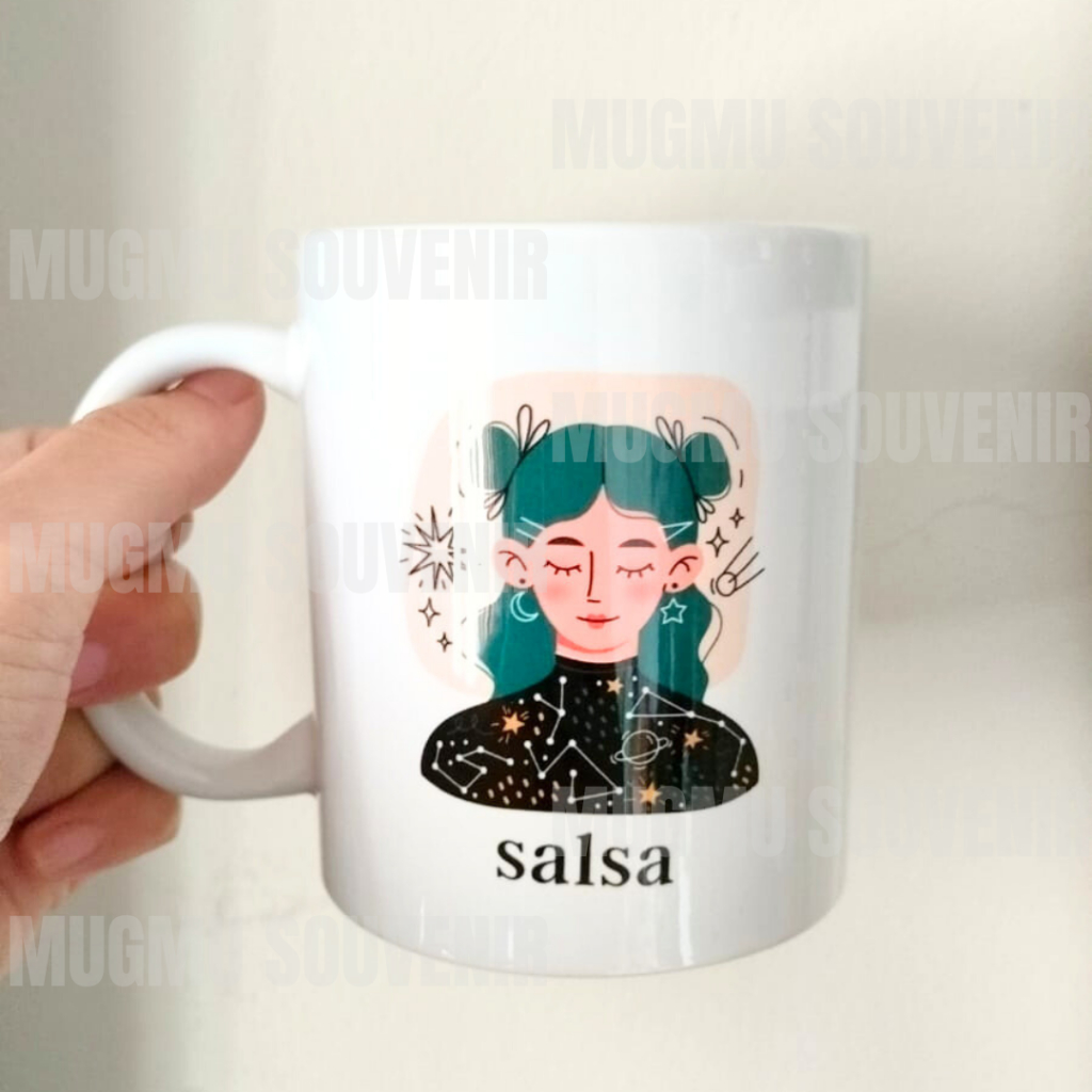 CUSTOM MUG - MUG ULANG TAHUN - BISA REQUEST NAMA DAN FOTO - FREE DESIGN