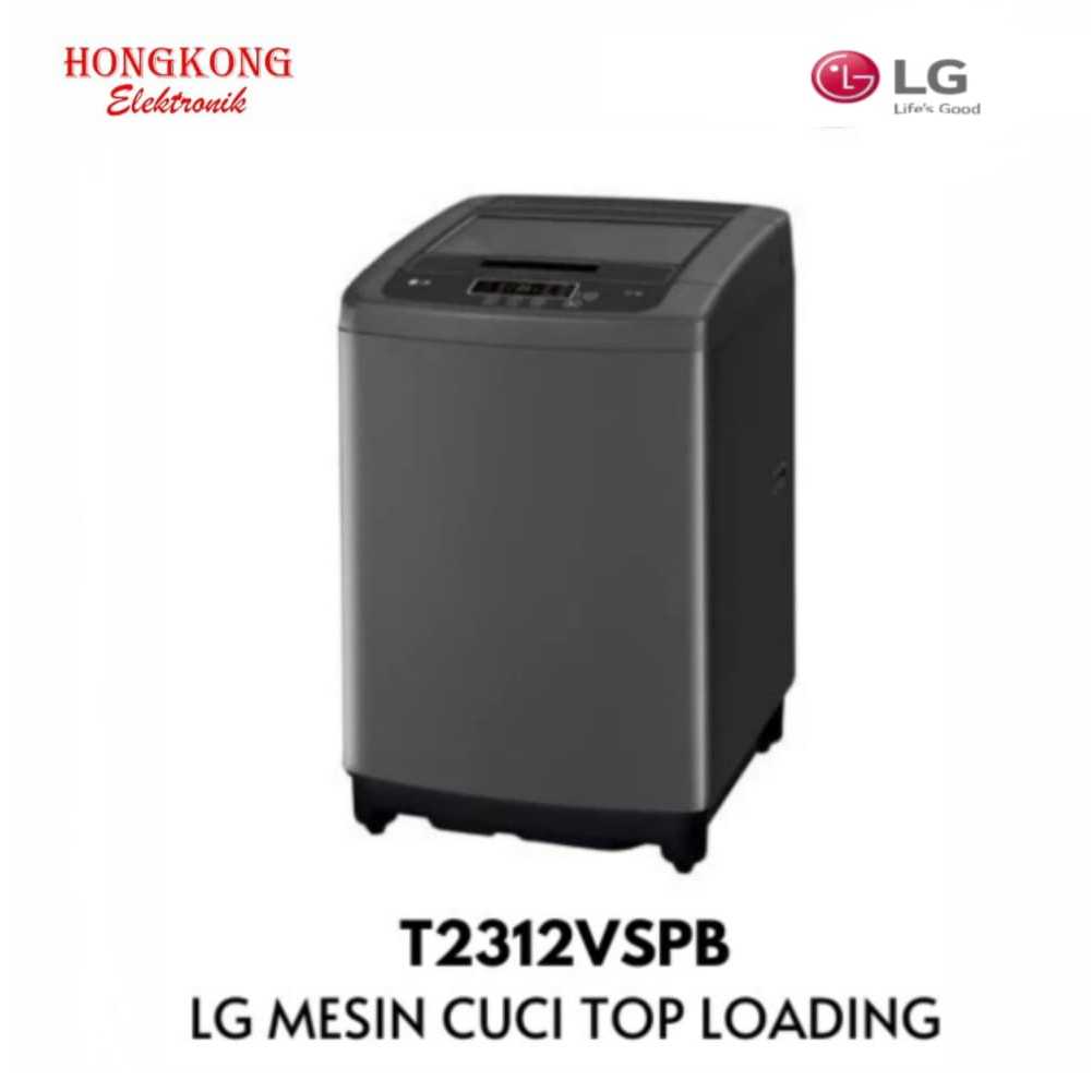 LG Mesin Cuci Top Loading 12 KG T2312VSPB