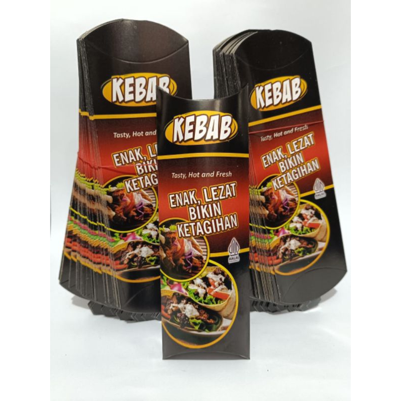 

Bungkus kebab besar / packaging kebab besar