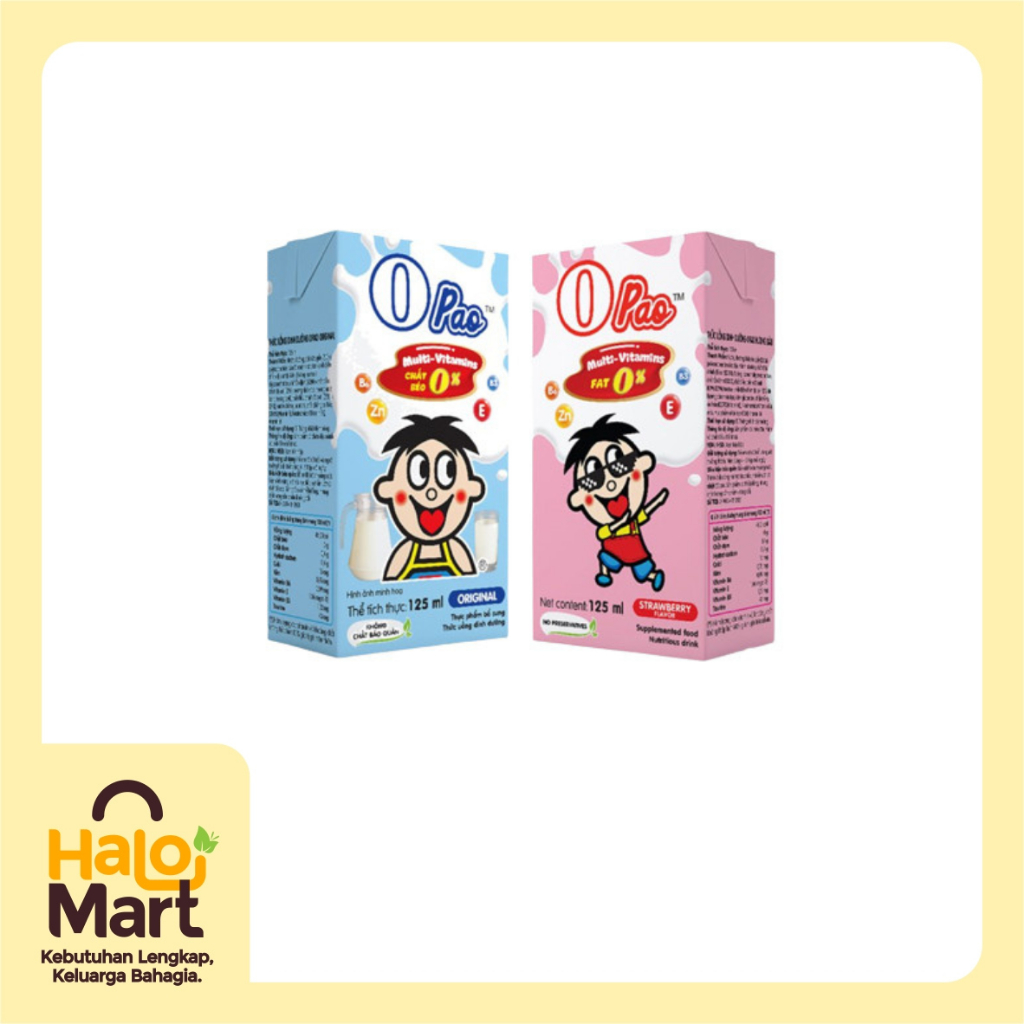 

O PAO MILK 125 ML