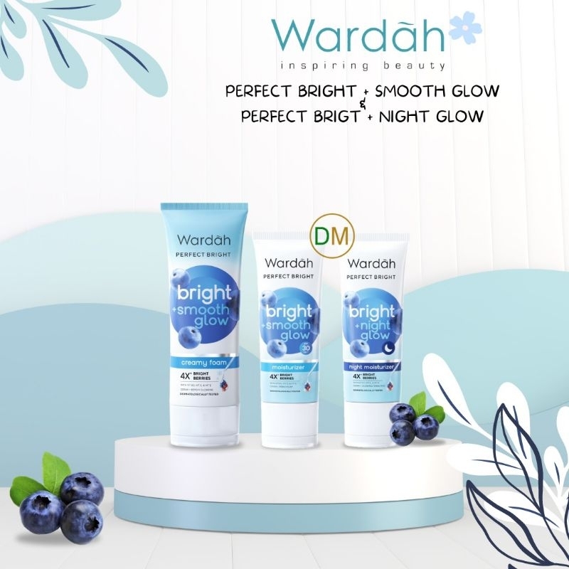 WARDAH Perfect Bright Smooth Glow Paket 3IN1