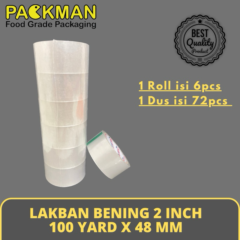 

LAKBAN BENING 2” 48 MM x 100 YARD / 2 INCH