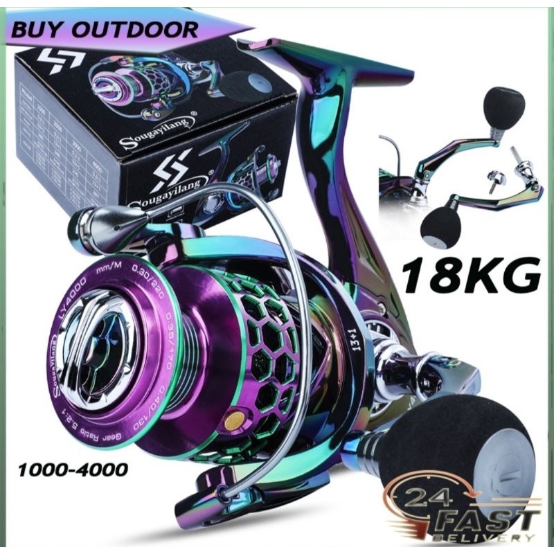 Rell pancing spining sogayilang 1000 X-seris - Rell pancing Aquasea 1000px