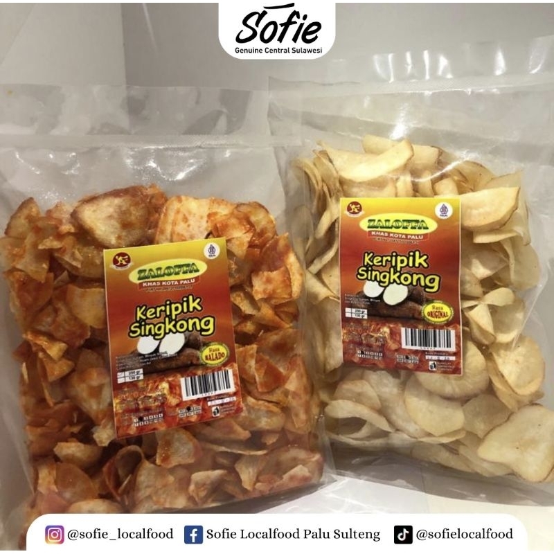 

Keripik singkong zaloffa