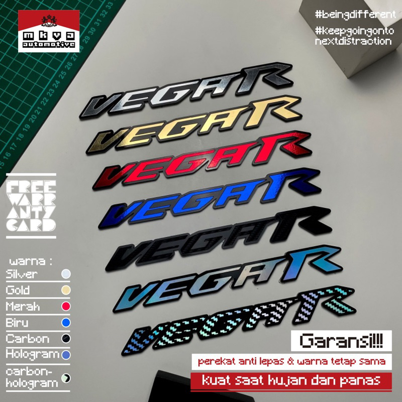 VEGA R BUKAN STIKER AKSESORIS MOTOR VEGA R HIASAN BODY SAMPING VEGA R