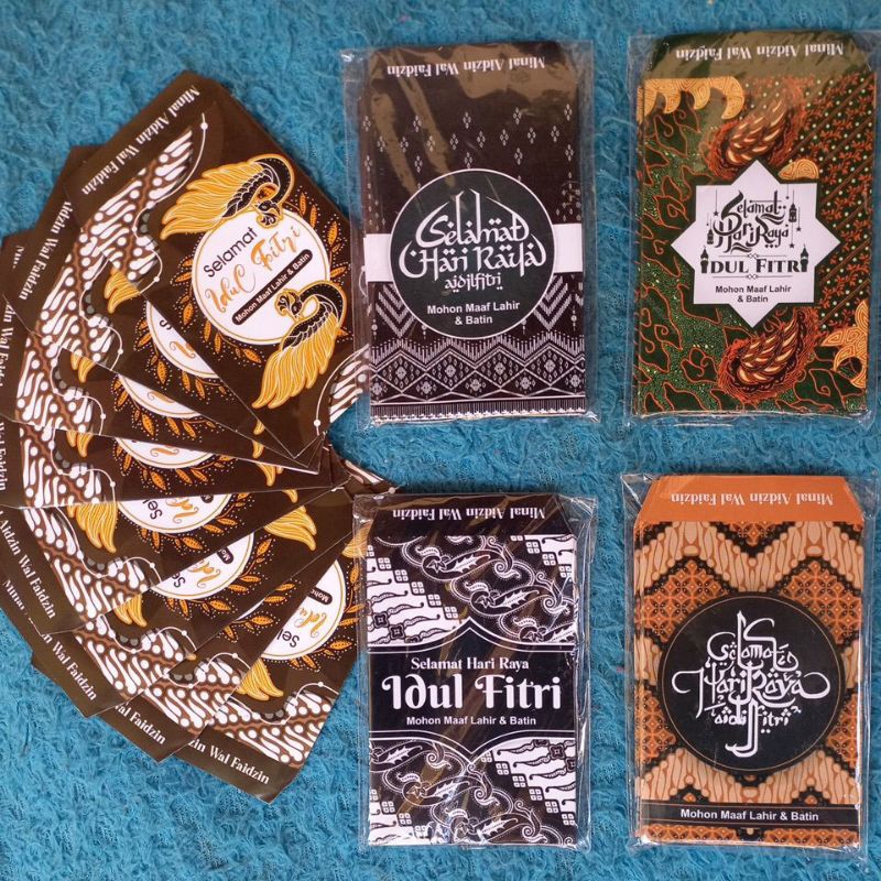 

AMPLOP LEBARAN MOTIF BATIK ISI 8PC