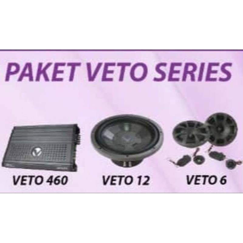 paket audio Venom Veto series