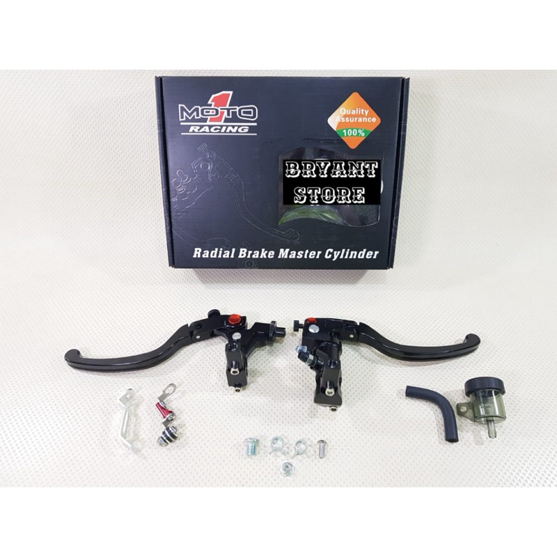 MASTER REM KTC RACING RADIAL 1 TABUNG FULL CNC 14MM BEAT VARIO MIO SCOOPY VIXION NINJA AEROX SATRIA FU CBR RX KING SEMUA MOTOR UNIVERSAL 14 MM