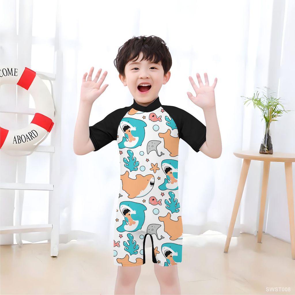 Baju Renang Anak Karakter hewan Lucu Terbaru