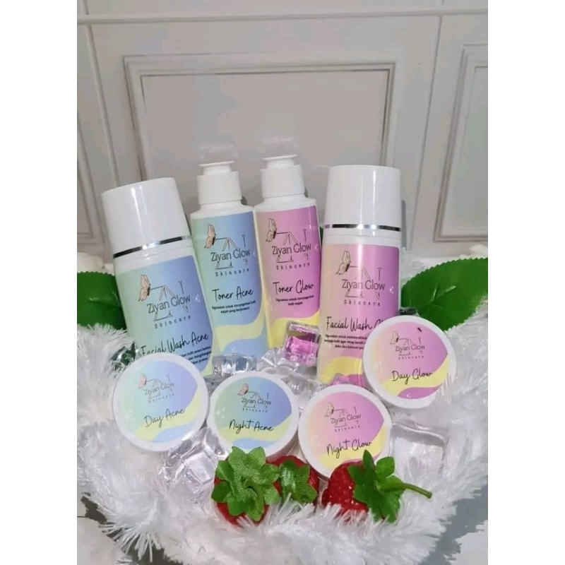 n glow ziyan glow skincare original bpom