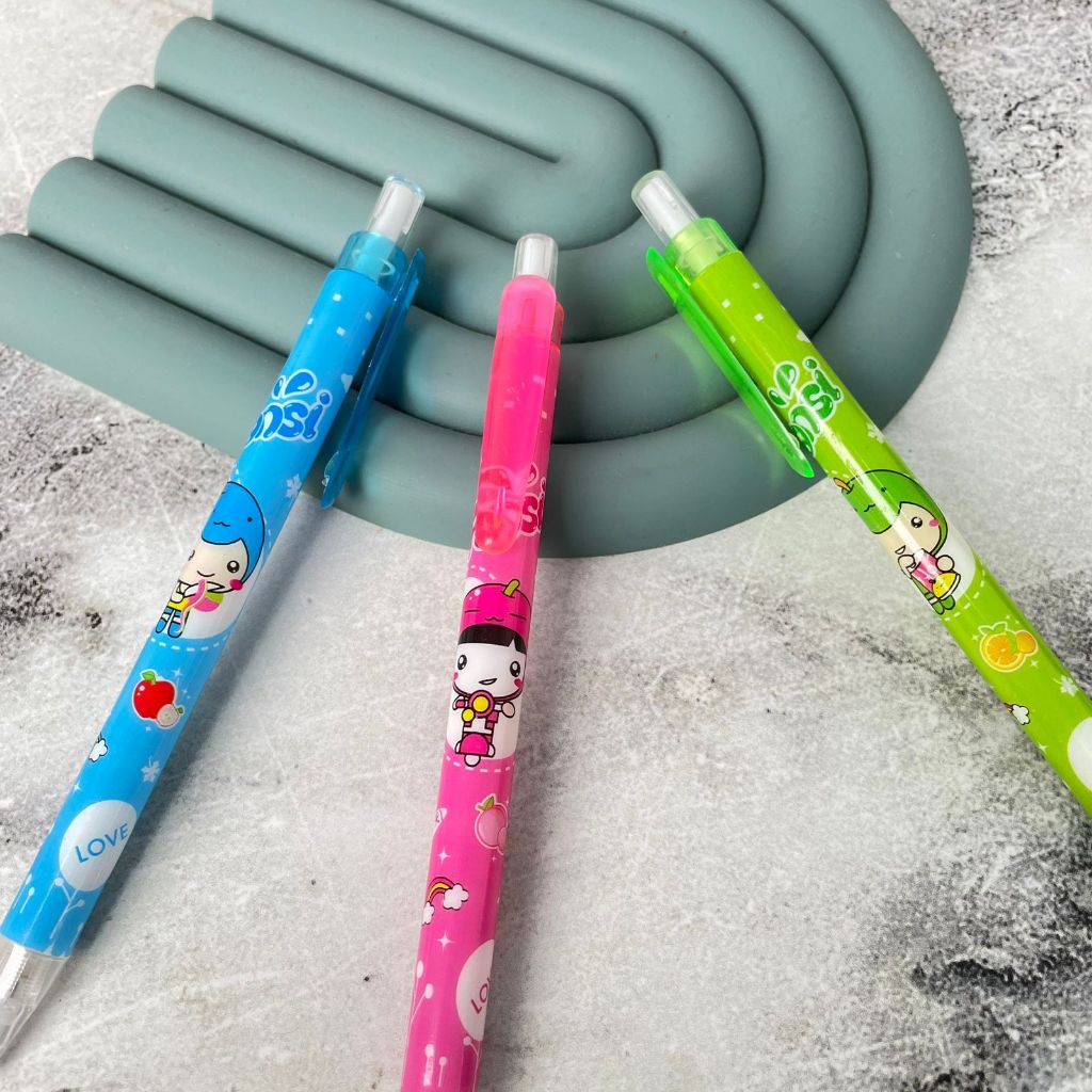 

Pensil Cetek Mekanik Motif Cute Girl Love Ukuran 2.0 - PC 1082 - pencil lead original asli tebal alat tulis hadiah kantor kerja sekolah lucu unik mewah fancy