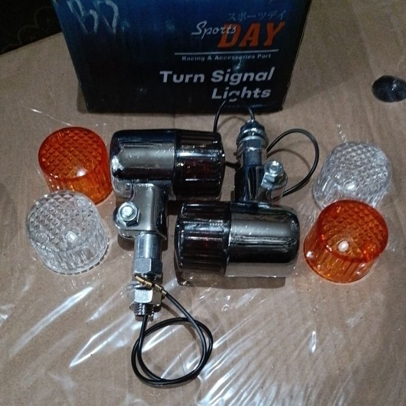 lampu sein palu bulat/CB