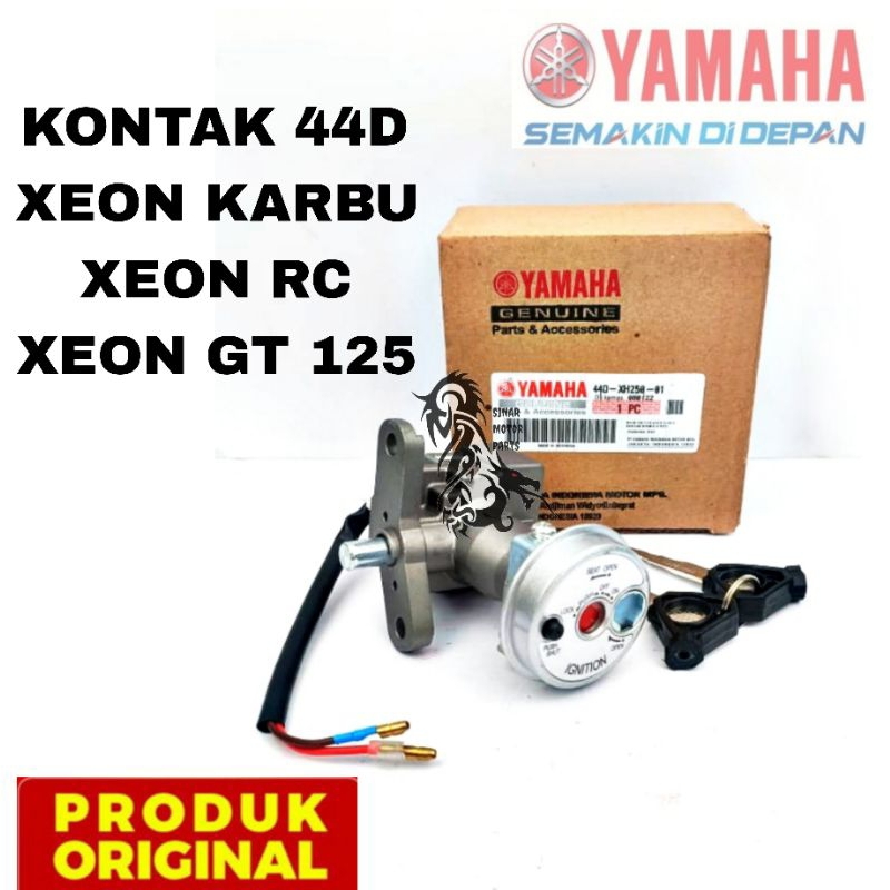 KUNCI KONTAK ORIGINAL 44D XEON LAMA, KARBU, XEON RC, XEON GT 125 44D ASLI