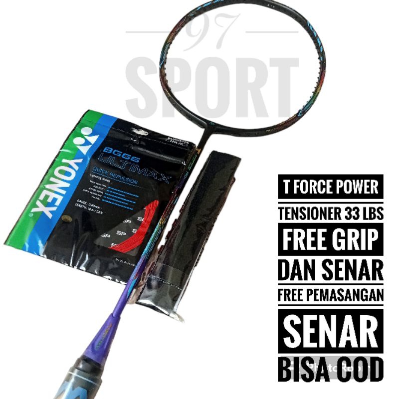 RAKET BADMINTON POWER MAX 33 LBS ORIGINAL