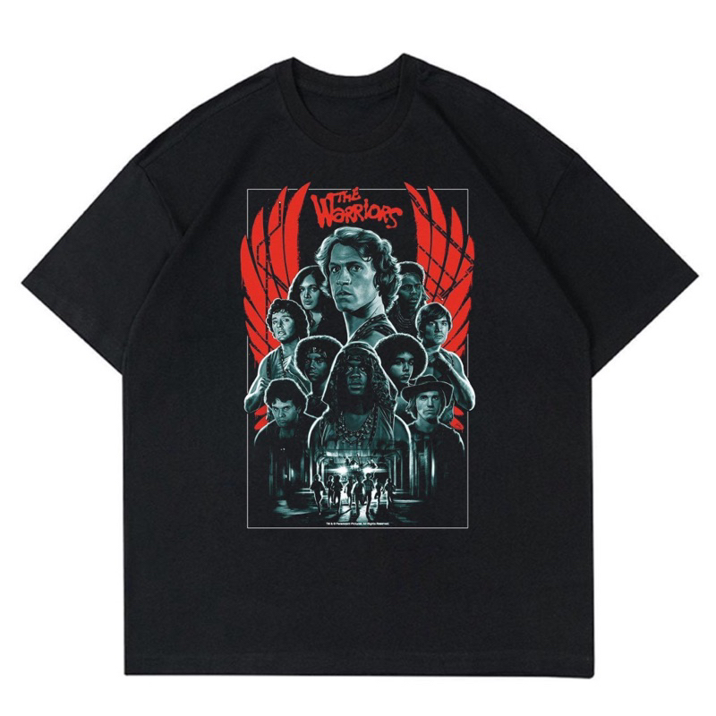 KAOS THE WARRIORS VINTAGE | T-SHIRT BAJU GAMBAR THE WARRIORS | KAOS THE WARRIORS