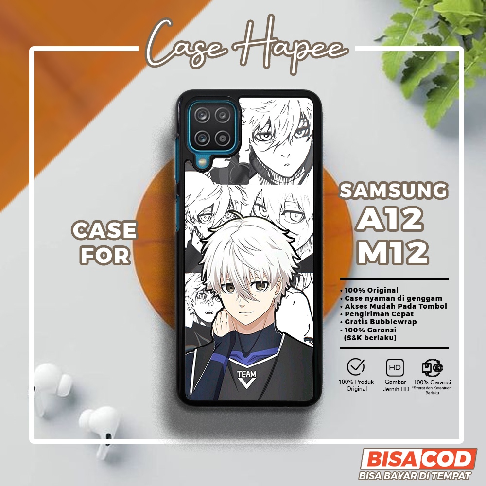Case Samsung A12 M12 Casing Samsung A12 M12 [NAGI] Casehapee Case Glossy Case Aesthetic Custom Case 