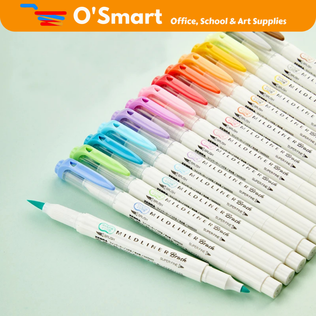 

MILDLINER BRUSH ZEBRA SUPER FINE 2 MATA