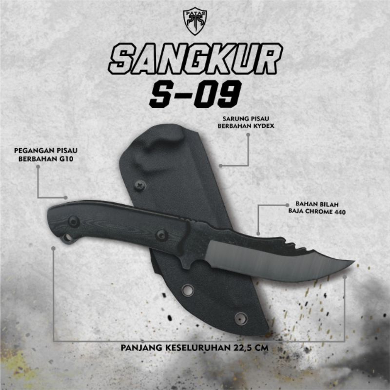 PATAS - Pisau Patas S0009 Tactical Costume