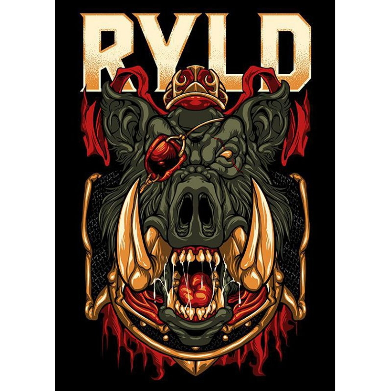 Sablon Baju DTF Sablon Kaos Print DTF Tema ROCK METAL TRASH V2